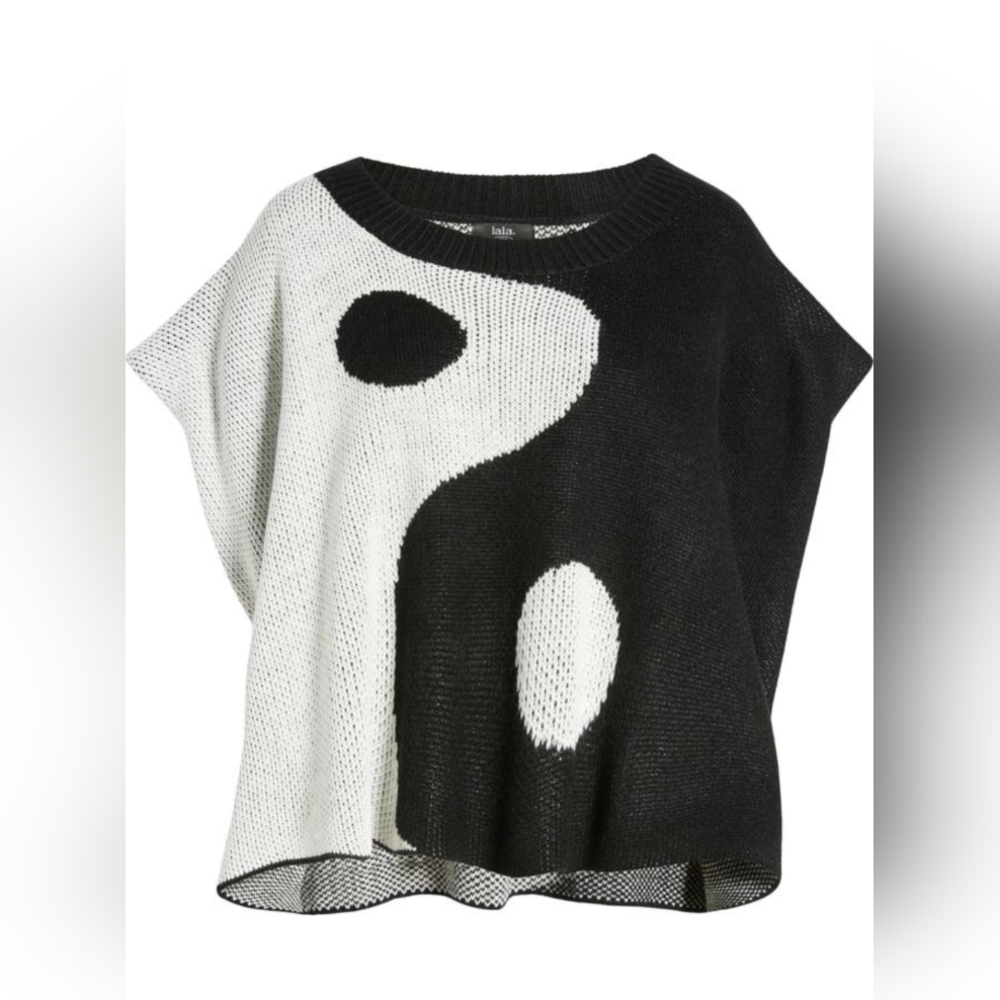 NWT (Sold Out Online) Dressed In Lala Yin And Yang Sweater (S/M) - Picture 2 of 5